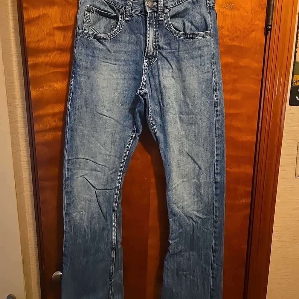 Wrangler Men's Light Blue Bootcut Jeans